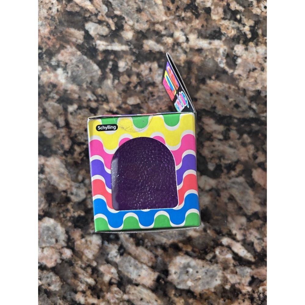 NeeDoh Gumdrop Super Solid Squish Needoh Gum Drop Purple RARE - Picture 2 of 5